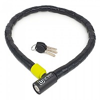 [해외]URBAN SECURITY 케이블 잠금 장치 UR5100 Duoflex 9140512742 Black / Yellow