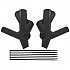 [해외]투라텍 KTM 1050 ADV 왼쪽 및 오른쪽 프레임 보호대 9140521145 Black