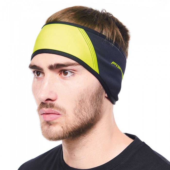 [해외]FISCHER Windshell 헤드밴드 4140264119 Black / Neon Yellow