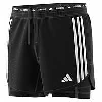 [해외]아디다스 Own The Run Excite 3 Stripes 2 in 1 반바지 6140501978 Black