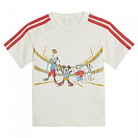 [해외]아디다스 반소매 티셔츠 Disney Mickey Mouse 15140529805 Off White / Bright Red / Multicolor