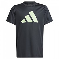 [해외]아디다스 반소매 티셔츠 Train Essentials 로고 15140530274 Carbon / Semi Green Spark
