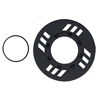 [해외]MIRANDA 체인 가드 디스크 Chain Guard Ring Ø 88 mm With O-ring Suitable For All Bosch Drives 1140522329 Black