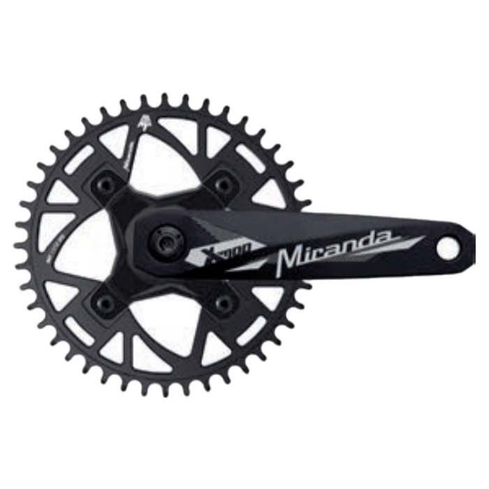 [해외]MIRANDA Modular MRTB Chainflow 3D 4B 104 BCD 크랭크셋 1140522330 Black