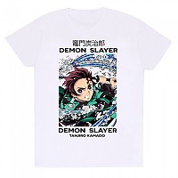 [해외]HEROES Official Demon Slayer Whirlpool 반팔 티셔츠 140334399 White
