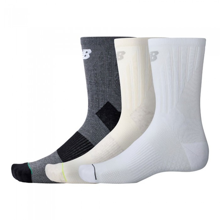 [해외]뉴발란스 런닝 Repreve Midcalf 양말 3 켤레 140541626 Assorted 1 Colors