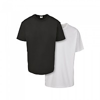 [해외]URBAN CLASSICS 2장 세트 유기농 기본 티셔츠 138675332 Black / White