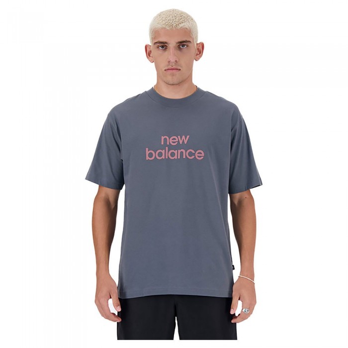[해외]뉴발란스 Relaxed 라인ar 반팔 티셔츠 140541619 Graphite