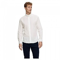 [해외]SELECTED Slimrick-Poplin 긴팔 셔츠 140557451 White