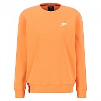 [해외]알파 인더스트리 스웨트 셔츠 Basic Small 로고 140589325 Tangerine