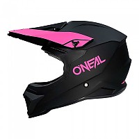[해외]오닐 1SRS Solid 오프로드 헬멧 9140270115 Black / Pink