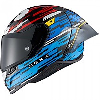 [해외]넥스 풀페이스 헬멧 X.R3R Glitch Racer 9140464371 Blue / Red
