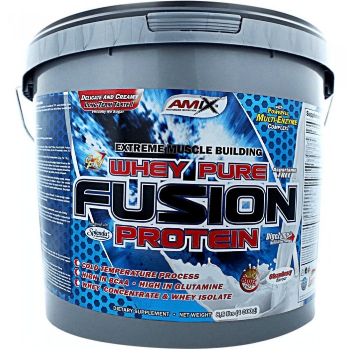 [해외]AMIX 단백질 비스킷 Whey Pure Fusion 4kg 6139115250 Uncolor