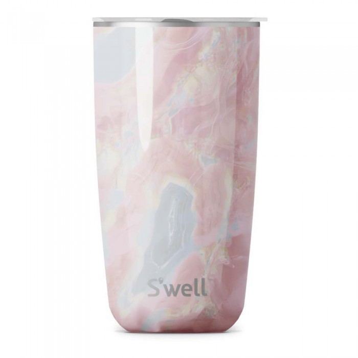 [해외]SWELL Geode Rose 530ml 뚜껑 있는 보온 텀블러 4140598544 Pink