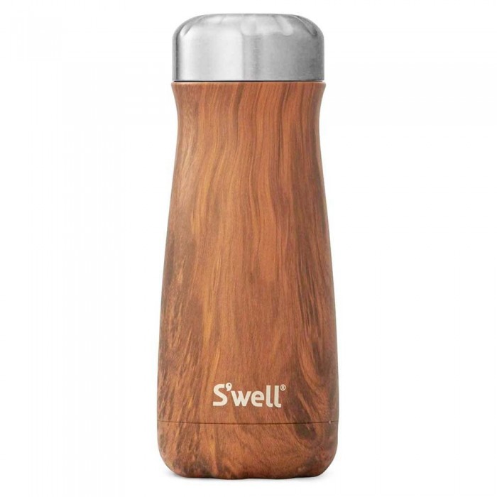 [해외]SWELL Teakwood 470ml 와이드 Mouth Traveler 보온병 4140598574 Wood