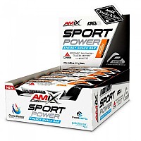 [해외]AMIX Sport 파워 Energy 45g 20 단위 주황색 에너지 바 상자 4137520362