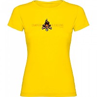 [해외]KRUSKIS Campfire Is Calling 반팔 티셔츠 4140613606 Yellow