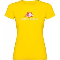 [해외]KRUSKIS Camping Mode On 반팔 티셔츠 4140613636 Yellow
