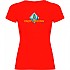 [해외]KRUSKIS Enjoy 하이킹 반팔 티셔츠 4140613832 Red