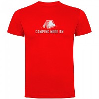 [해외]KRUSKIS Camping Mode On 반팔 티셔츠 4140613629 Red