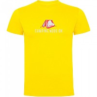 [해외]KRUSKIS Camping Mode On 반팔 티셔츠 4140613635 Yellow
