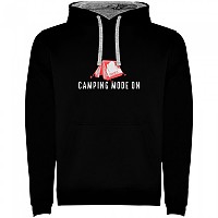 [해외]KRUSKIS Camping Mode On Two-Colour 후드티 4140613638 Black / Grey