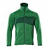 [해외]MASCOT Accelerate 18105 풀지퍼 스웨트셔츠 4140530936 Grass Green / Green