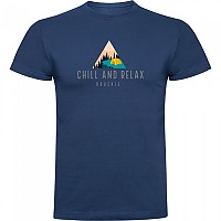 [해외]KRUSKIS Chill And Relax 반팔 티셔츠 4140613682 Denim Blue
