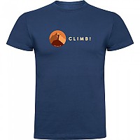[해외]KRUSKIS Climb! 반팔 티셔츠 4140613711 Denim Blue