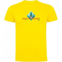 [해외]KRUSKIS Enjoy 하이킹 반팔 티셔츠 4140613839 Yellow