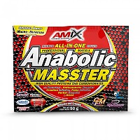 [해외]AMIX 탄수화물 및 단백질 단일 복용량 초콜릿 Anabolic Masster 50gr 12140502658 Red / Black