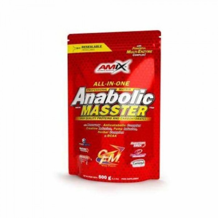 [해외]AMIX 마스터 머슬 게이너 바닐라 Anabolic 500G 7139114455 Uncolor