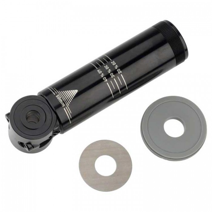 [해외]락샥 유압식 바텀 아웃이 있는 리어 쇼크 댐퍼 바디 키트 .Super Deluxe C1+ 2023+ Bearing Eyelet 50 mm 1138671527 Black