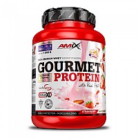 [해외]AMIX 프로틴 화이트 초코 & 딸기 Gourmet 1kg 1140502705 Red