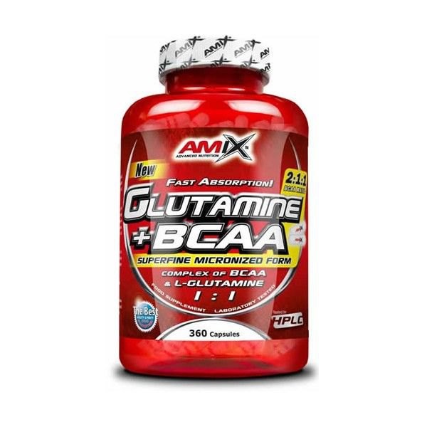 [해외]AMIX Glutamina BCAA 360 단위 3139573554 White