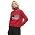 [해외]슈퍼드라이 롤넥 스웨터 Americana Knit 140560636 Risk Red