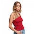 [해외]슈퍼드라이 Vintage Lace Trim 민소매 티셔츠 140588900 Barndoor Red