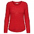 [해외]ONLY 스웨터 Genna Xo Knit 140234159 Flame Scarlet