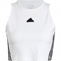 [해외]아디다스 Future Icons 3 Stripes 민소매 티셔츠 140501489 White / Black