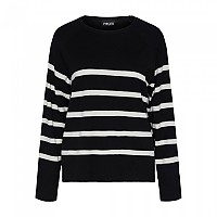 [해외]PIECES 스웨터 Sia 140557250 Black / Stripes White
