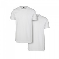 [해외]URBAN CLASSICS Basic Gt 반팔 티셔츠 2 단위 138905118 White / White