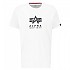 [해외]알파 인더스트리 Grunge Logo T 반팔 티셔츠 140589499 White