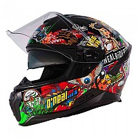[해외]오닐 Challenger Crank 풀페이스 헬멧 9140270219 Black / Multicolor