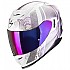 [해외]SCORPION EXO-520 EVO AIR Fasta 풀페이스 헬멧 9140482062 White / Purple