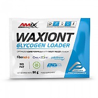 [해외]AMIX 단일 용량 탄수화물 딸기 Waxiont 프로fessional Glycogen Loader 50gr 6140502799 White / Blue