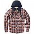 [해외]WEST COAST CHOPPERS Sherpa 라인d Flannel 재킷 139488805 Brown / Orange