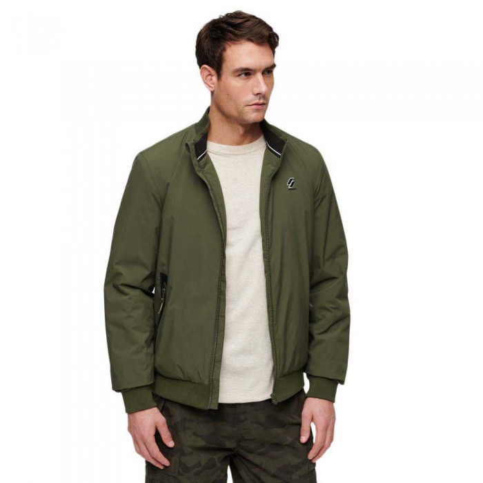 [해외]슈퍼드라이 Code Training Harrington 자켓 140587917 Dark Moss Green