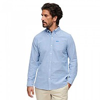 [해외]슈퍼드라이 Cotton Oxford 긴팔 셔츠 140587977 Royal Blue