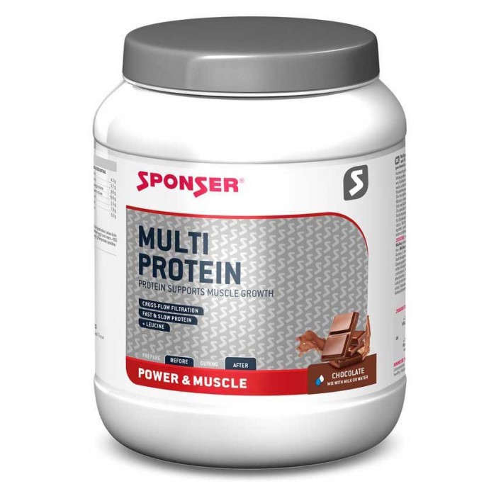 [해외]SPONSER SPORT FOOD 마시다 Multi Protein Chocolate 850g 3140562342 Multicolor