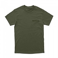 [해외]TRAFFIC 반소매 티셔츠 로고 1140545549 Heather Olive
